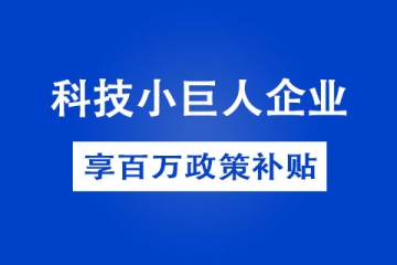 郑州市科技小巨人企业申报条件以及优惠政策
