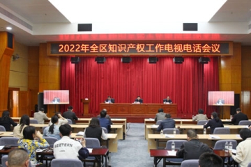 广西举办2022年全区知识产权工作电视电话会议