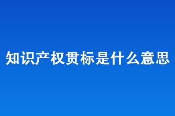 知识产权贯标是什么意思？有什么用？