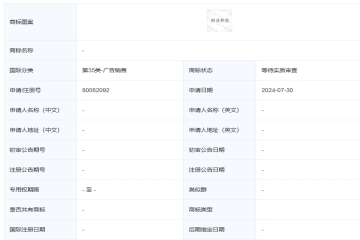 抖音旗下公司申请注册“抖音外卖”商标