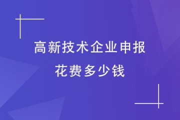 申报2024年高新技术企业需要多少费用呢？