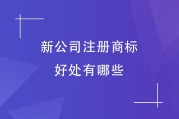 郑州市新公司申请注册商标有哪些好处？看完就明白！