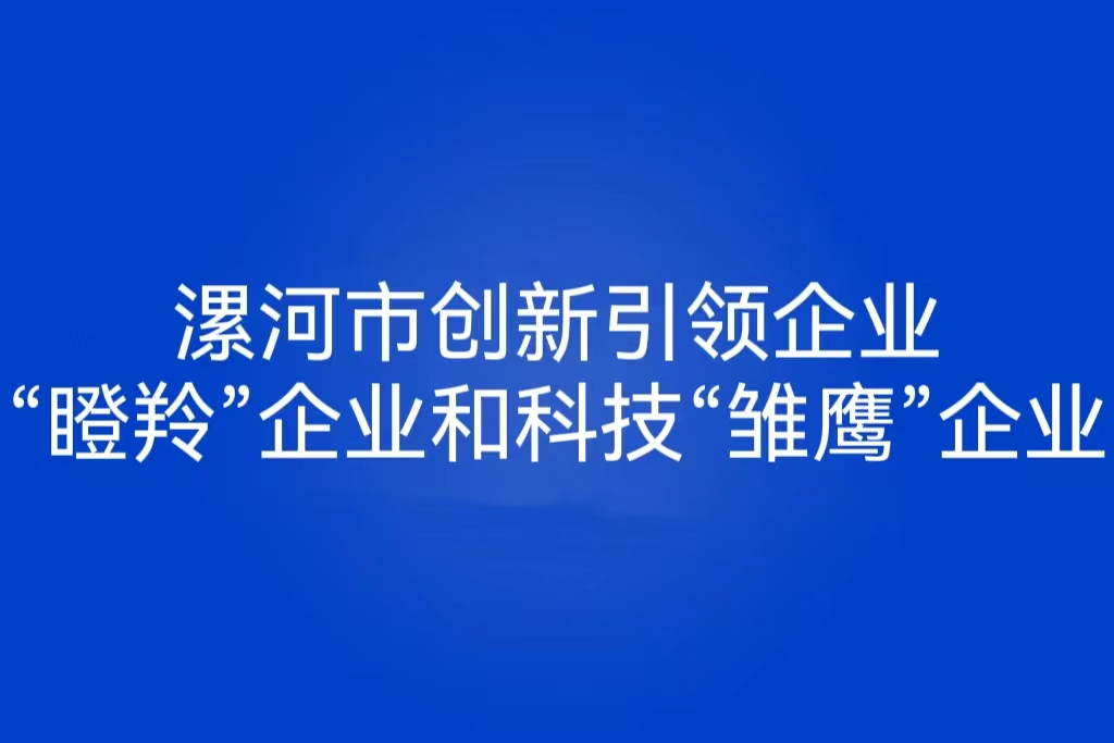 科技“雏鹰”企业